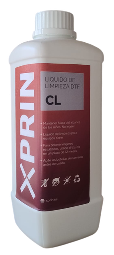 [11095001] LIQUIDO DE LIMPIEZA DE CABEZAL XPRIN DTF (1 LITRO)